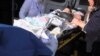 Armenia - Six-month-old Seryozha Avetisian, the only survivor of the deadly attack on a Gyumri family, is transferred to a hospital in Yerevan, 13Jan2015