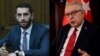 The Armenian and Turkish envoys for normalization talks, Ruben Rubinian and Serdar Kilic (combination photograph).