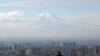 Armenia - View of the Armenian capital Yerevan and mount Ararat (5137m), Yerevan, Armenia, 17 February 2013. 