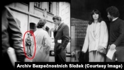 Чехословакия ССР-і құпия қызметі түсірген сурет.
