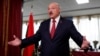 Беларусь президенті Александр Лукашенко парламент сайлауына дауыс берген соң БАҚ өкілдеріне сұхбат беріп тұр. Минск, 17 қараша 2019 жыл.