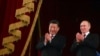 Қытай басшысы Си Цзиньпин және Ресей президенті Владимир Путин. Мәскеу, 5 маусым 2019 жыл.