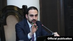 Deputy Prime Minister of Armenia Tigran Avinian (archive photo)