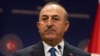 Turkey - Turkish Foreign Minister Mevlut Cavusoglu attends a news conference with British Foreign Secretary Liz Truss in Ankara, June 23, 2022.