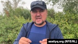 Қазақстандық экобелсенді Шасалим Шагалимов. Аршалы ауылы, Ақмола облысы, 10 тамыз 2020 жыл.
