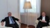 France - Edward Nalbandian (L), Foreign Minister of Armenia, and Elmar Mammadyarov, Foreign Minister of Azerbaijan, meet in Paris, 26June, 2009