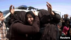 حکومت اسلامی، یک ماه پیش گروهی از ایزدی‌ها را آزاد کرد؛ این افراد سالخورده‌ترها و کودکان بودند.