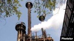 Armenia - The Nairit chemical plant in Yerevan.