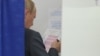 Владимир Путин досрочно голосует на выборах в Мосгордуму