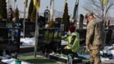 Кладбище в Буче, февраль 2025 года