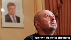 Ресейлік журналист Аркадий Бабченко. Киев, 31 мамыр 2018 жыл.