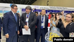 Выставка «Росатома», поставщика строительства АЭС в Казахстане 
