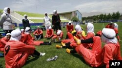 بازیگران زن ایران در اردوی تیم ملی
