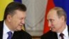 Виктор Янукович и Владимир Путин на встрече в Кремле, декабрь 2013 года 